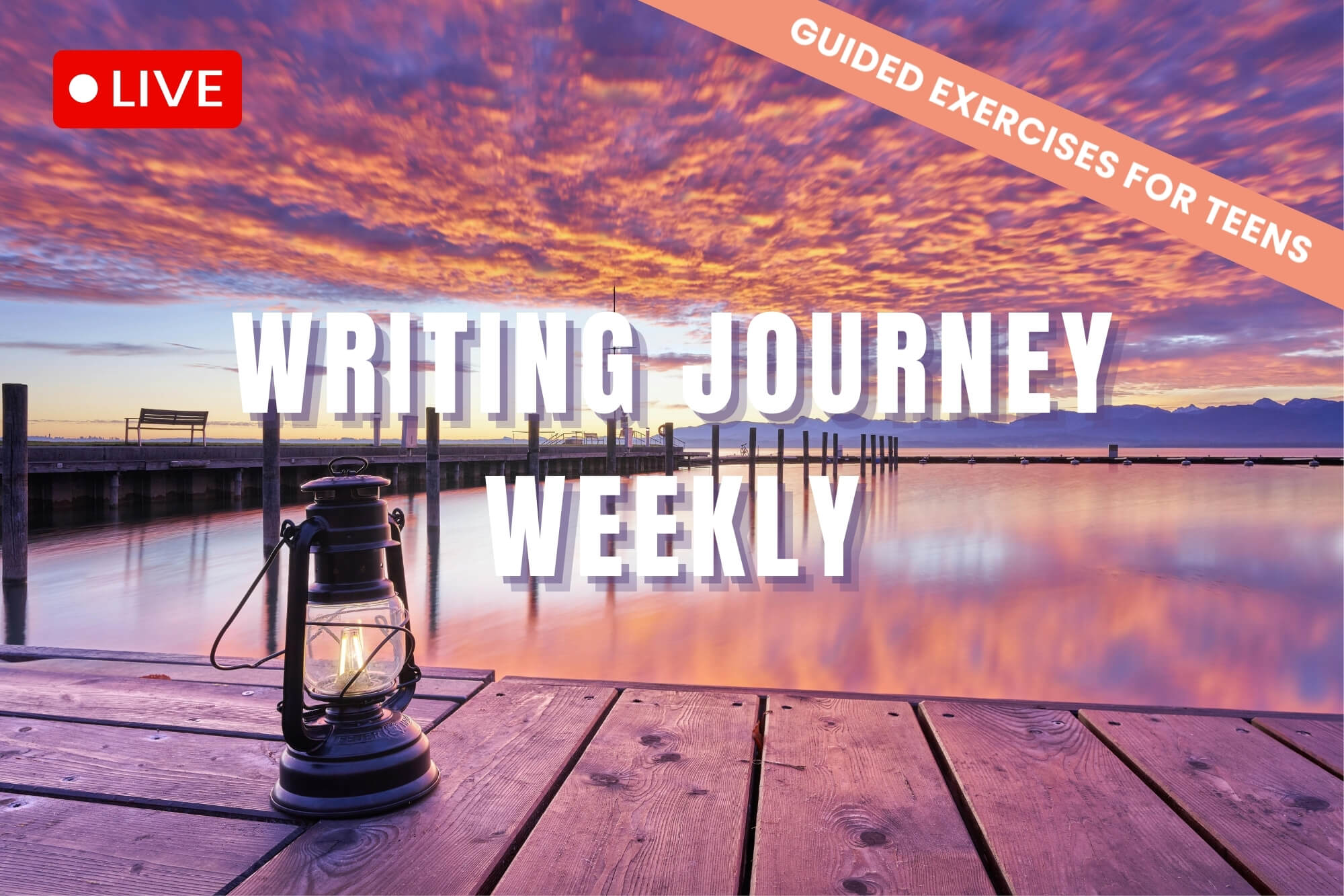 Writing Journey Weekly Guided Exercises for Teens - WonderWell Learning