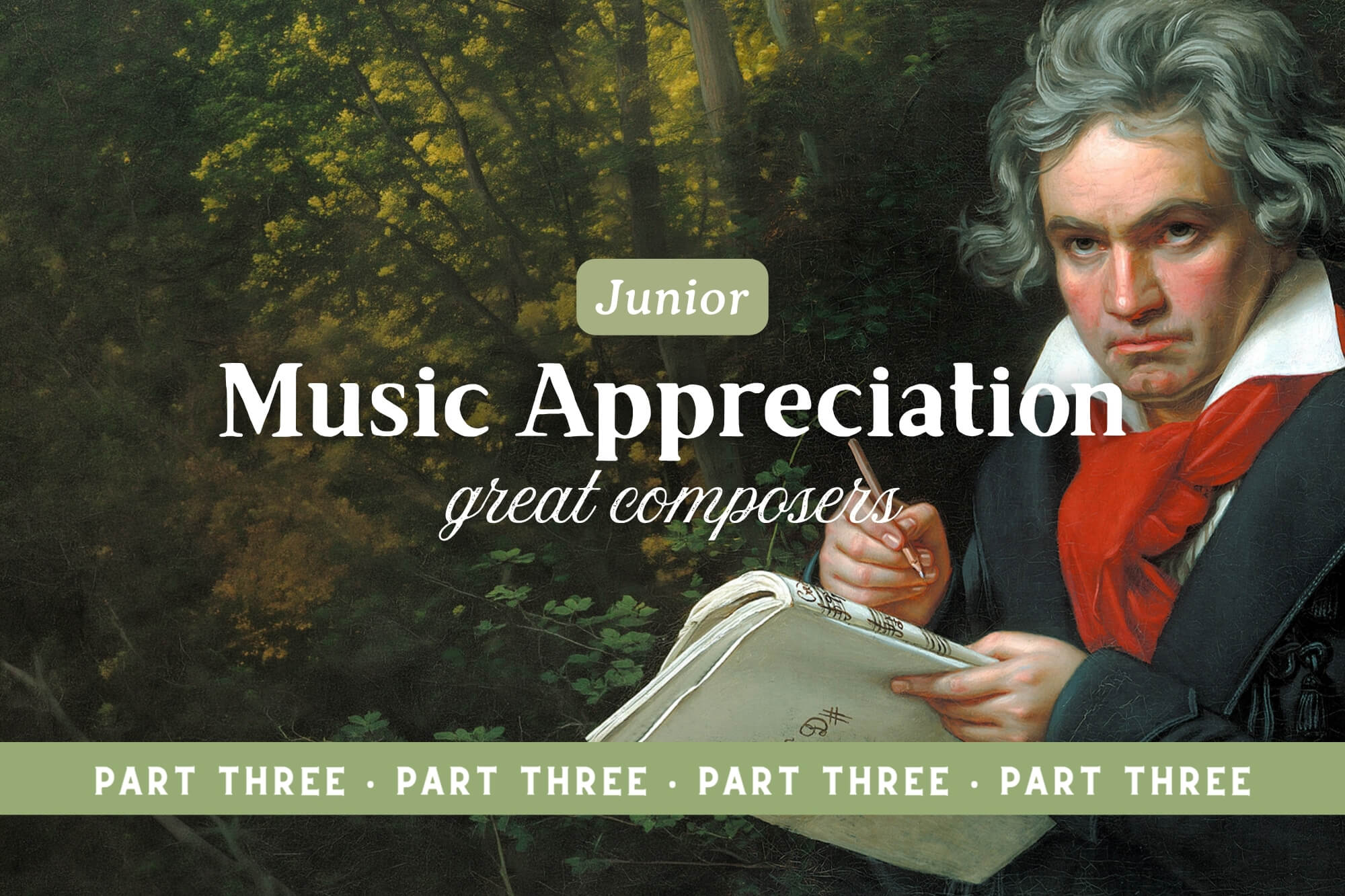 Music Appreciation Junior: Great Composers (Part Three) - WonderWell Learning