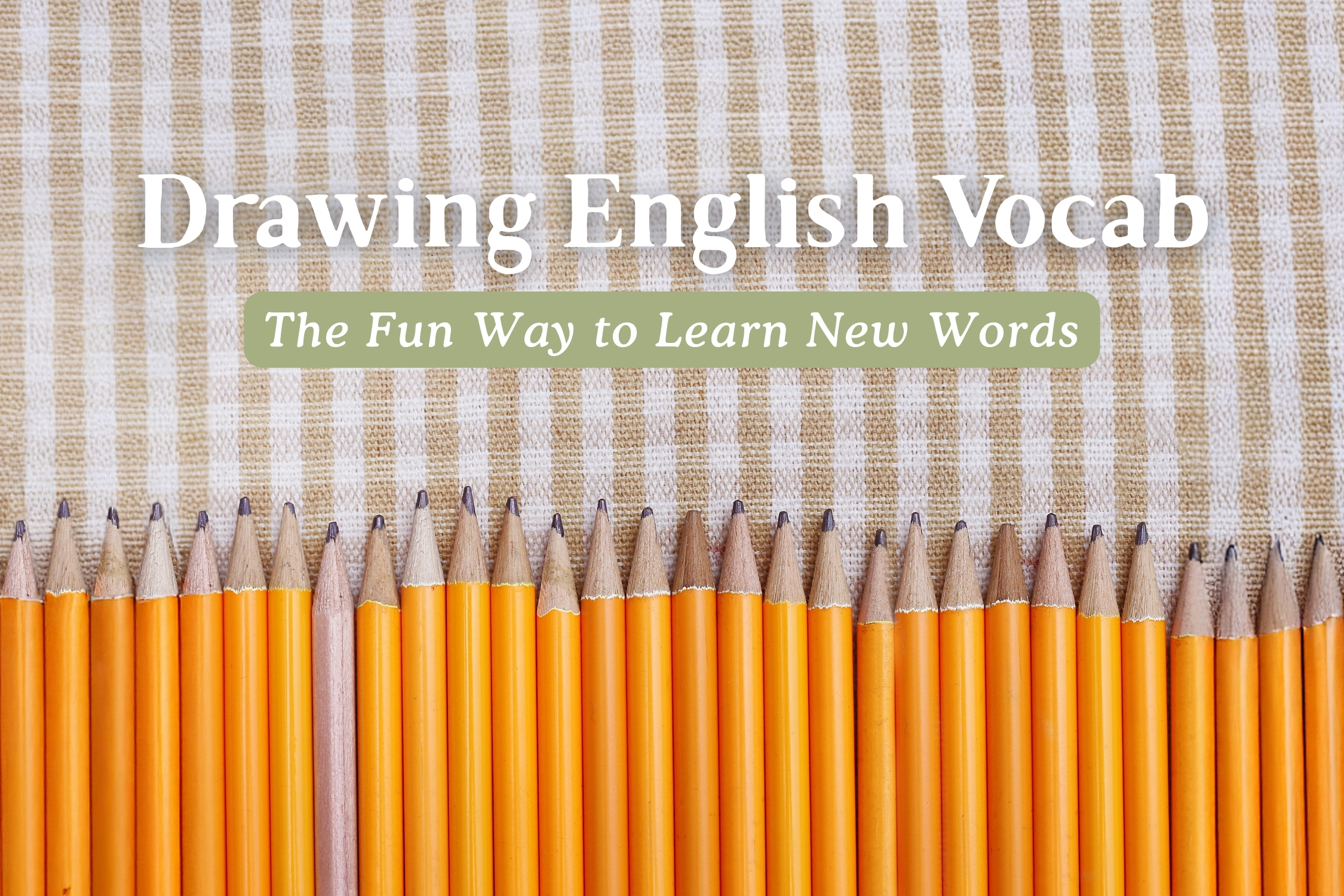 Drawing English Vocabulary: The Fun Way To Learn New Words