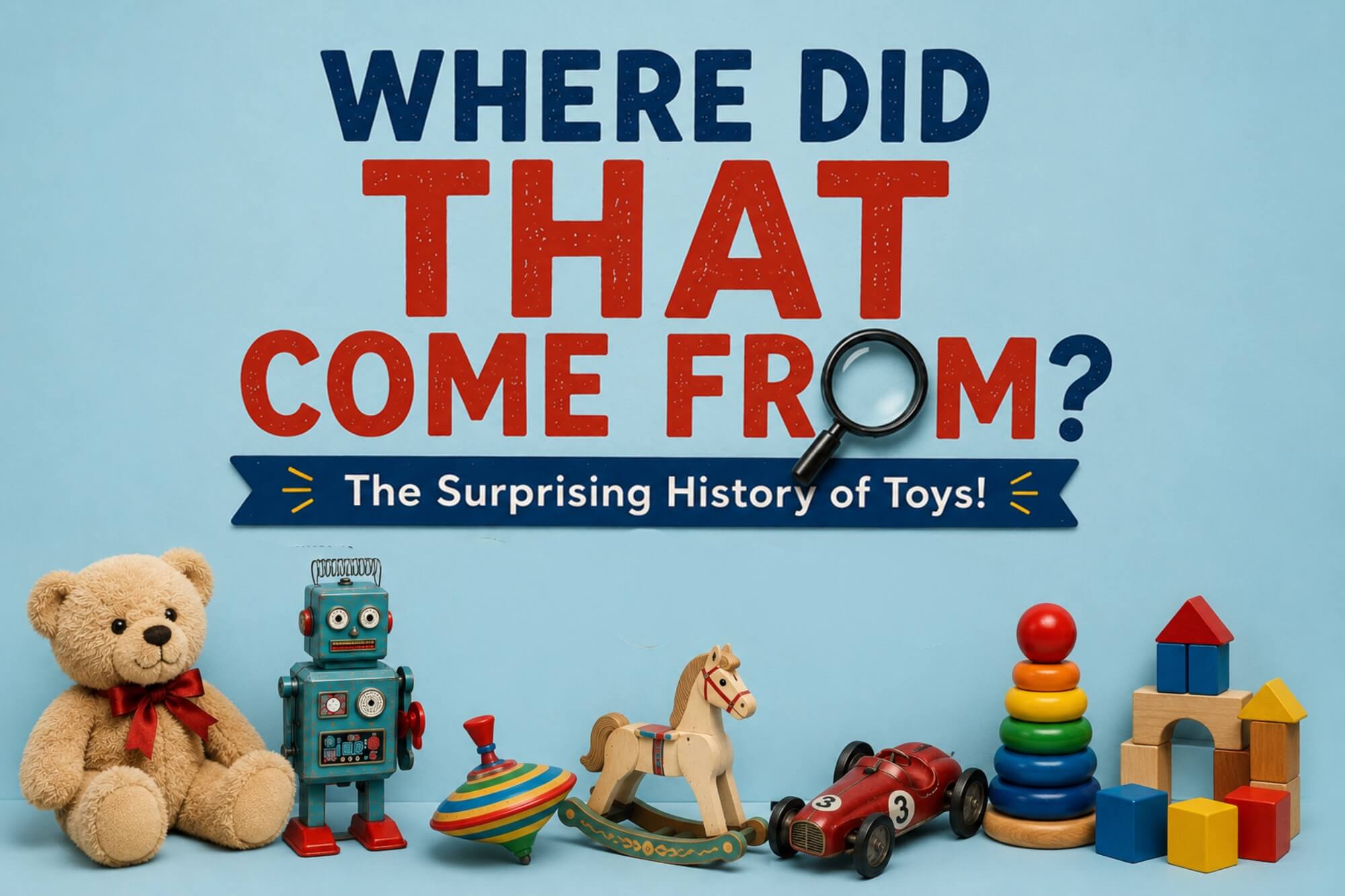 Where Did That Come From? The Surprising History of Toys - WonderWell Learning