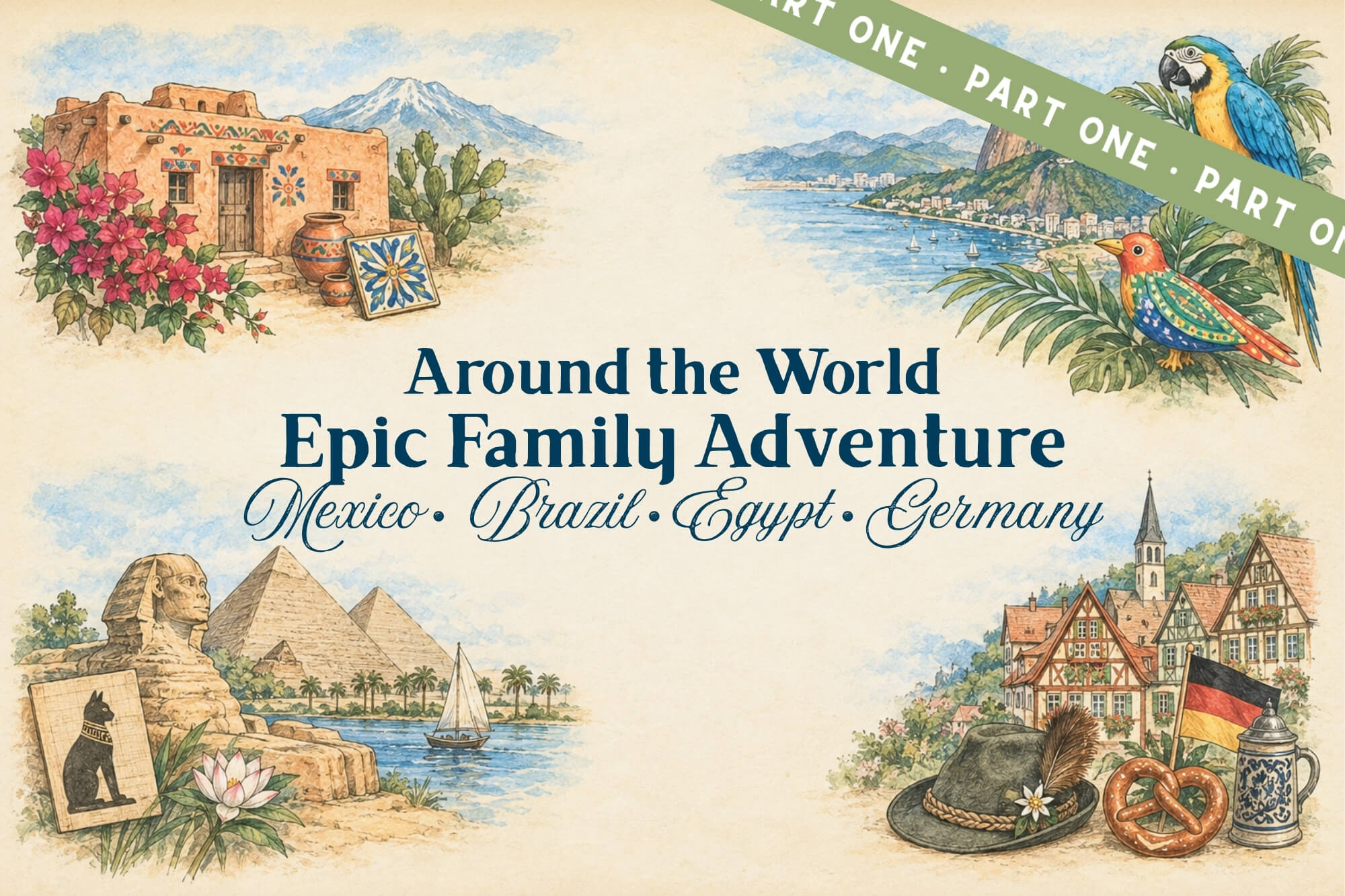 Around The World Epic Family Adventure (Part 1)