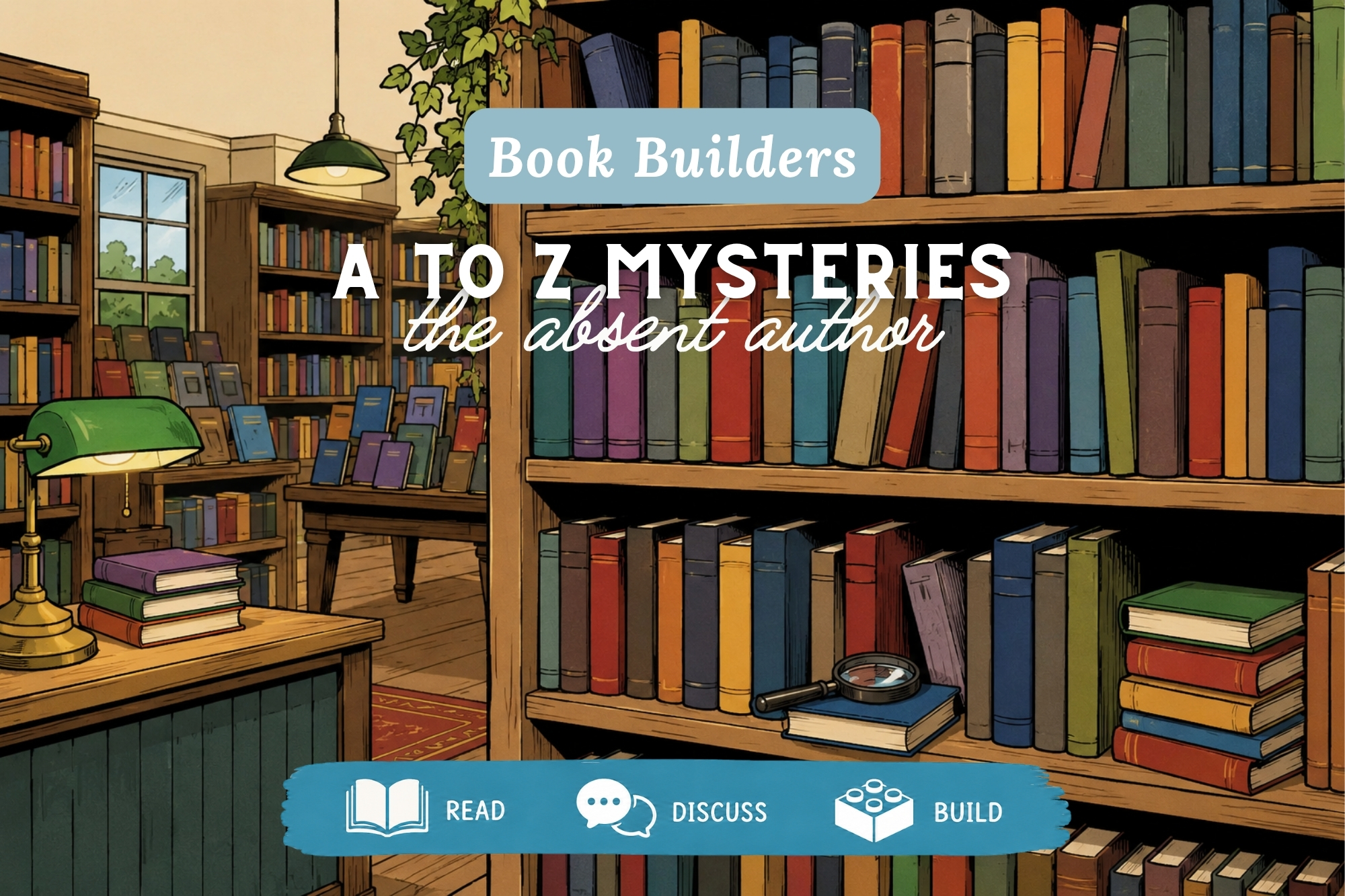 Book Builders Junior: A to Z Mysteries- The Absent Author - WonderWell Learning
