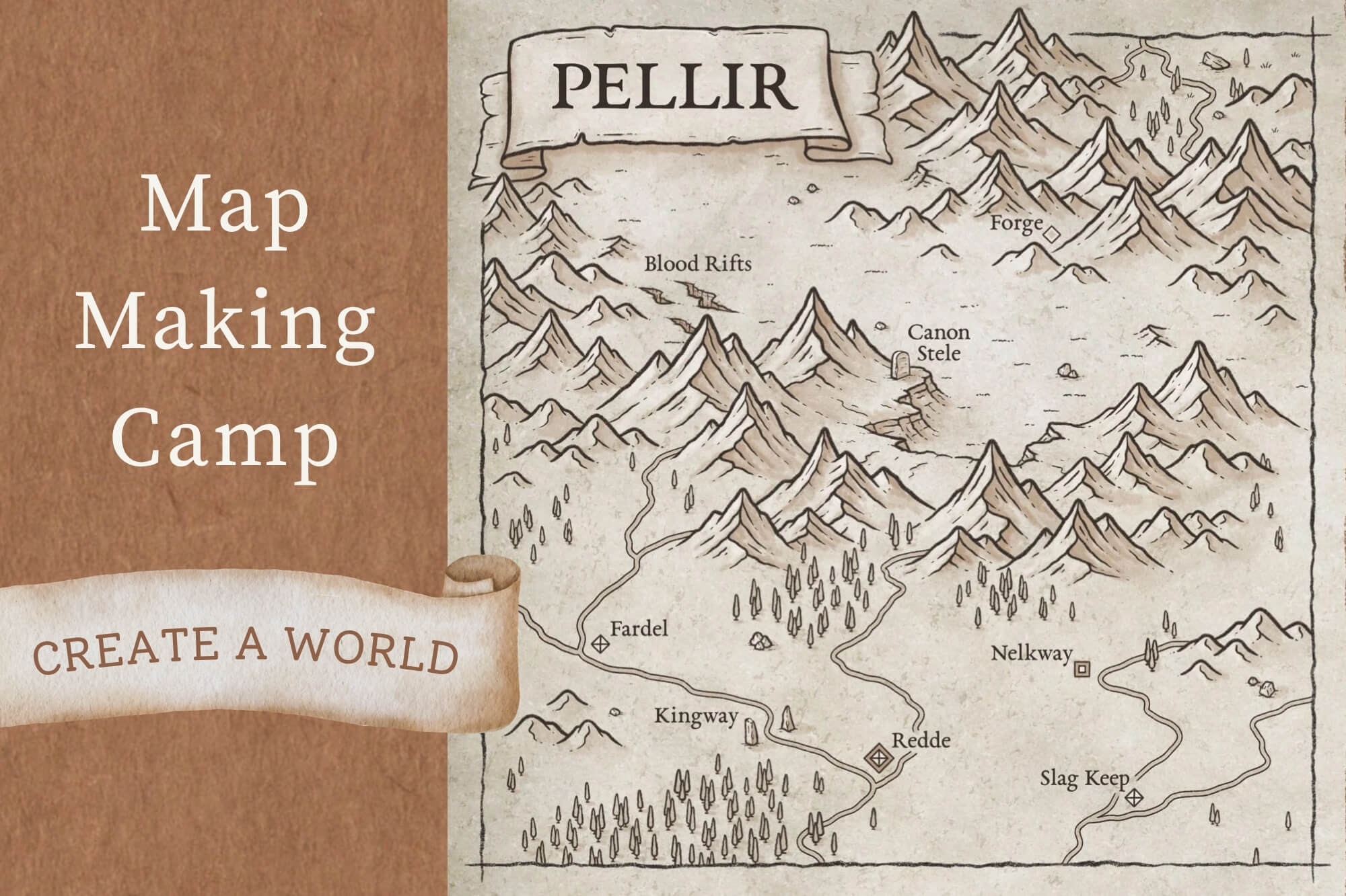 Storybook Map Making Camp - WonderWell Learning