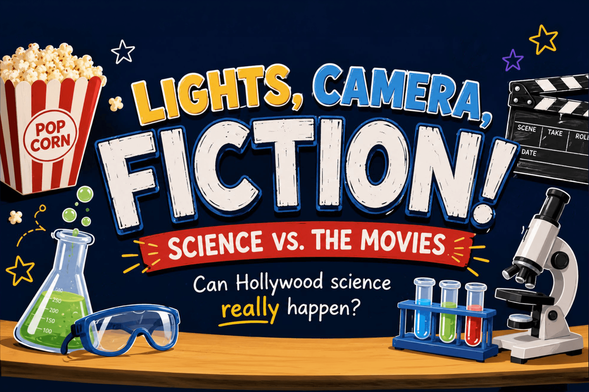 Lights, Camera, Fiction! Science vs. the Movies - WonderWell Learning