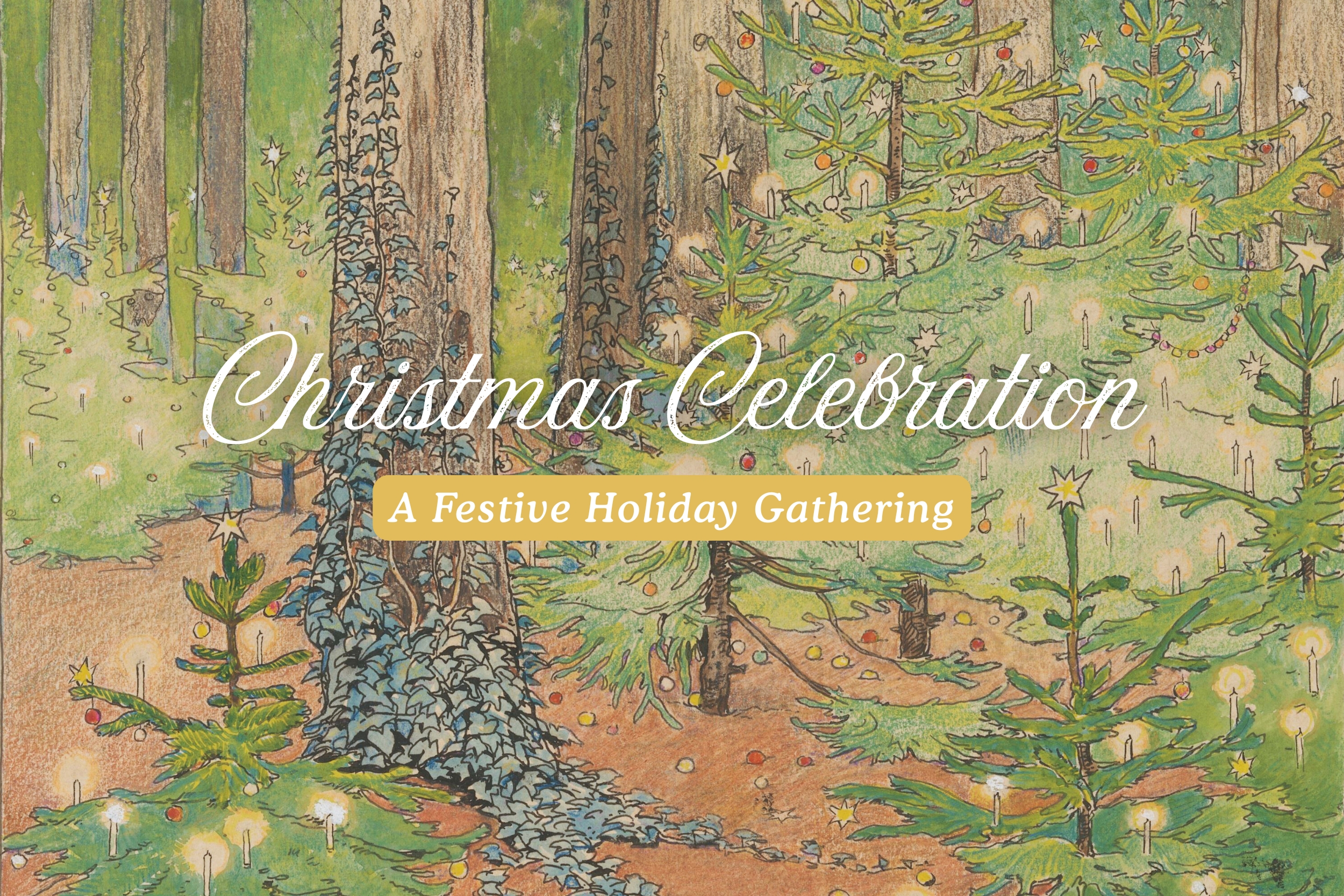 Christmas Celebration: A Festive Holiday Gathering