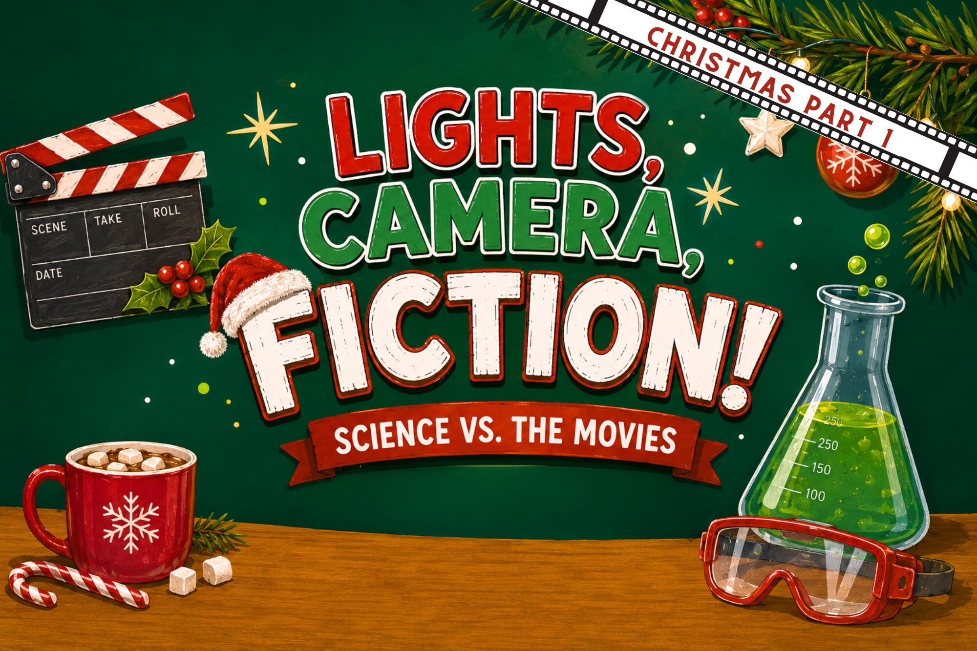 Lights, Camera, Fiction! Science vs. the Movies: Christmas (Part 1)