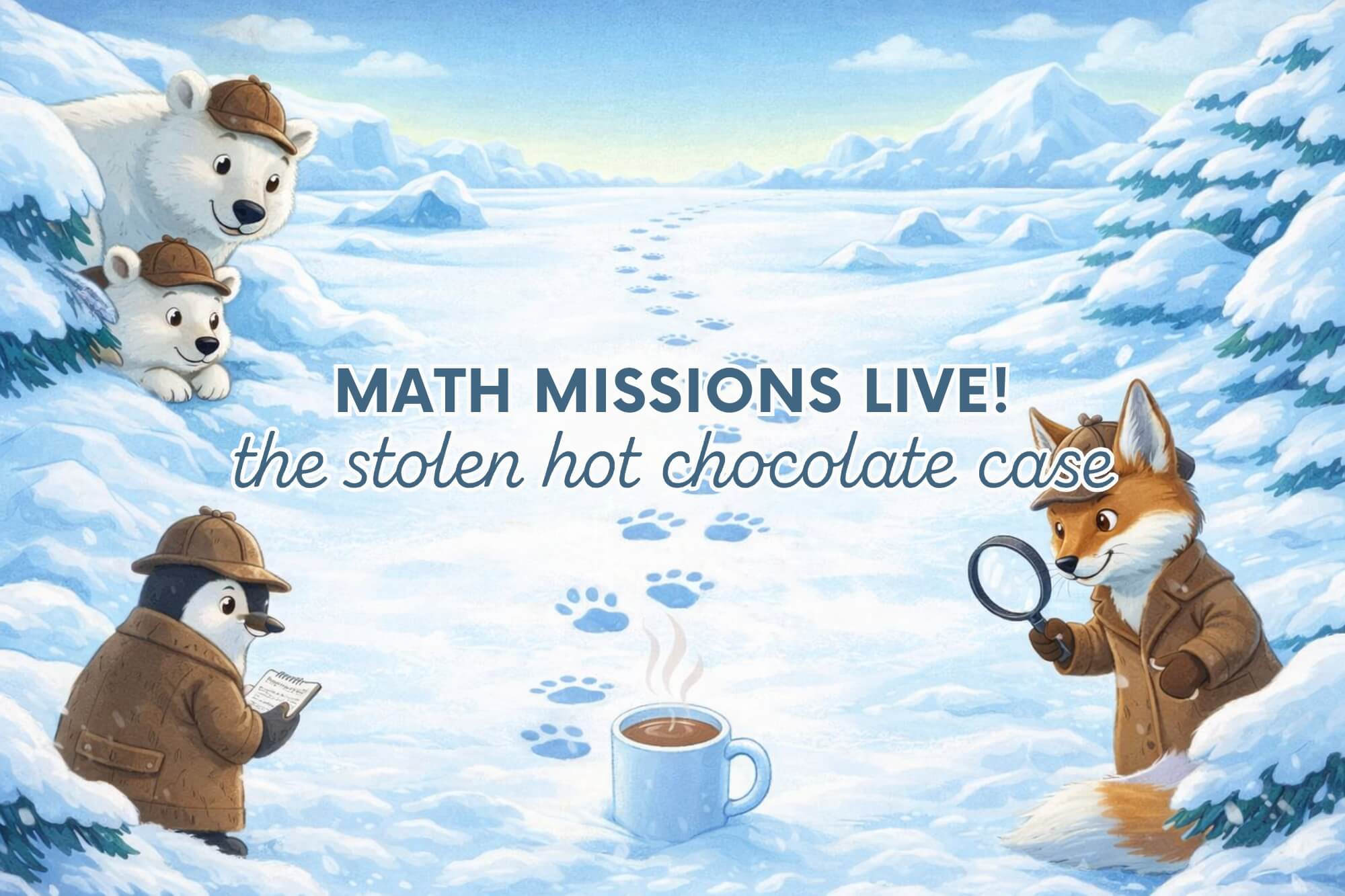 Math Missions: The Case of the Stolen Hot Chocolate  - WonderWell Learning