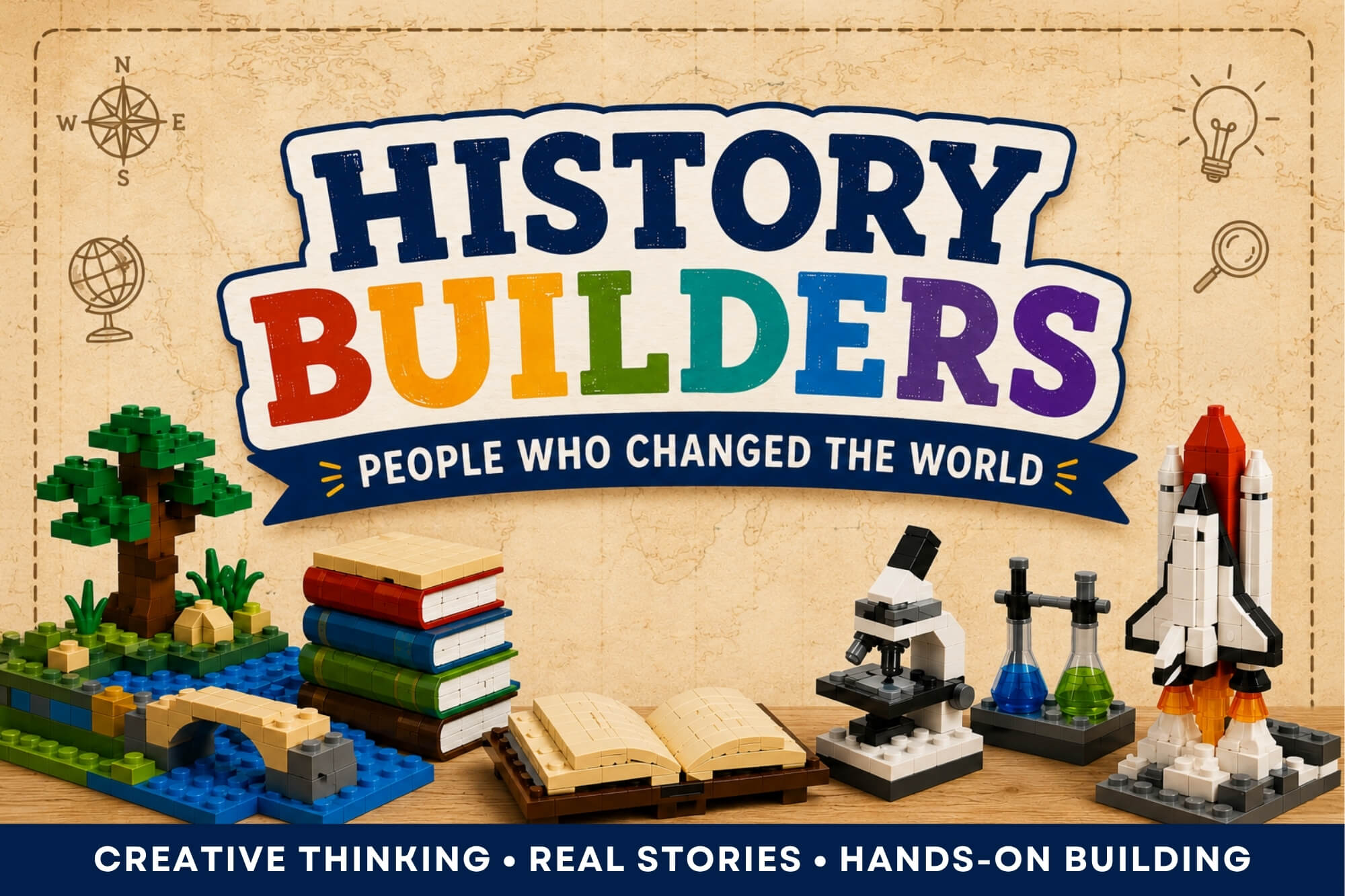 History Builders: People Who Changed the World - WonderWell Learning