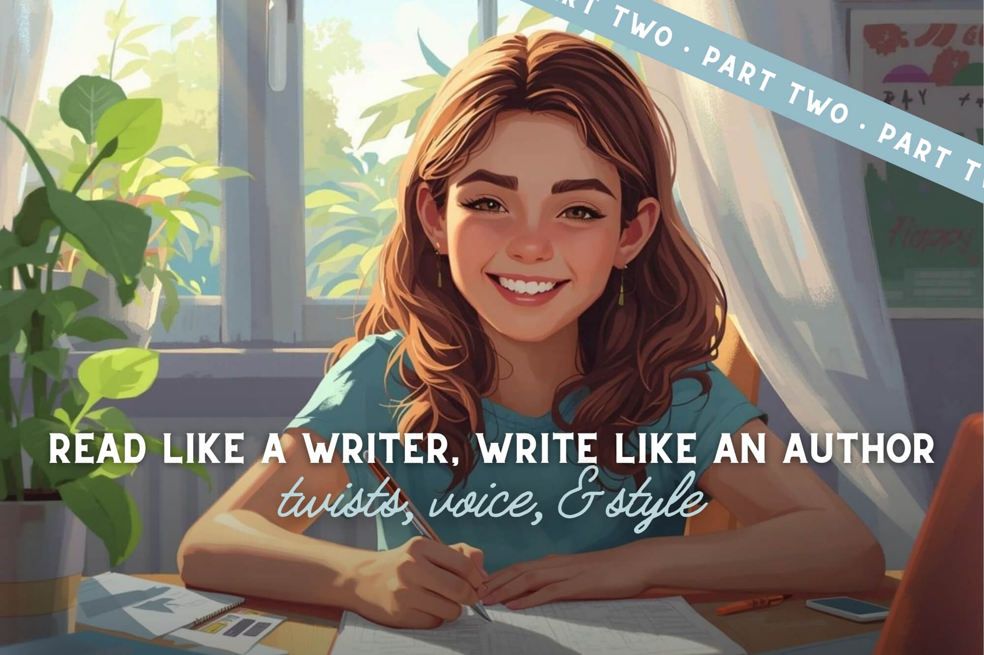 Read Like a Writer, Write Like an Author:  Part 2 Twists, Voice, & Style - WonderWell Learning