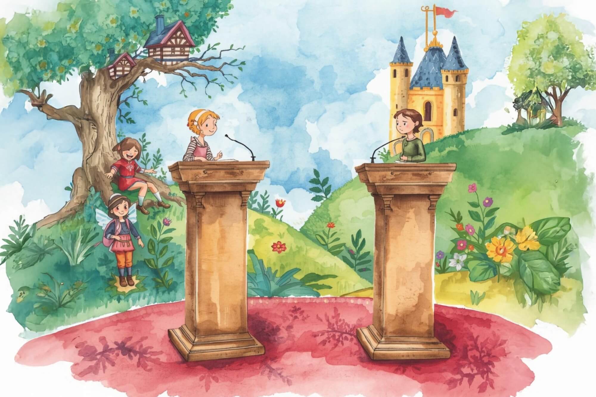 Debate and Logic: Fairy Tale Courtroom