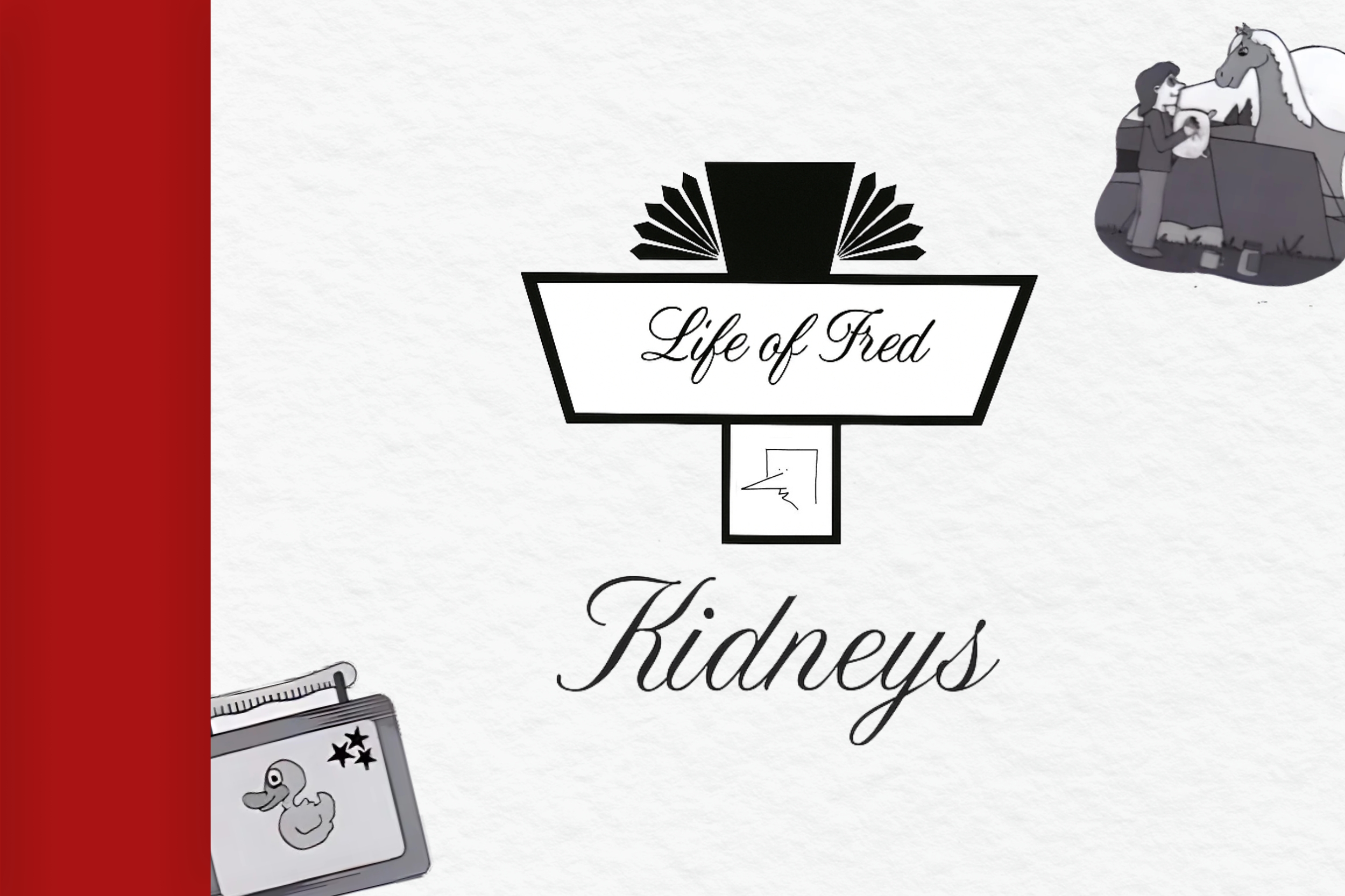 Life of Fred Intermediate Series Book 1: Kidneys  - WonderWell Learning