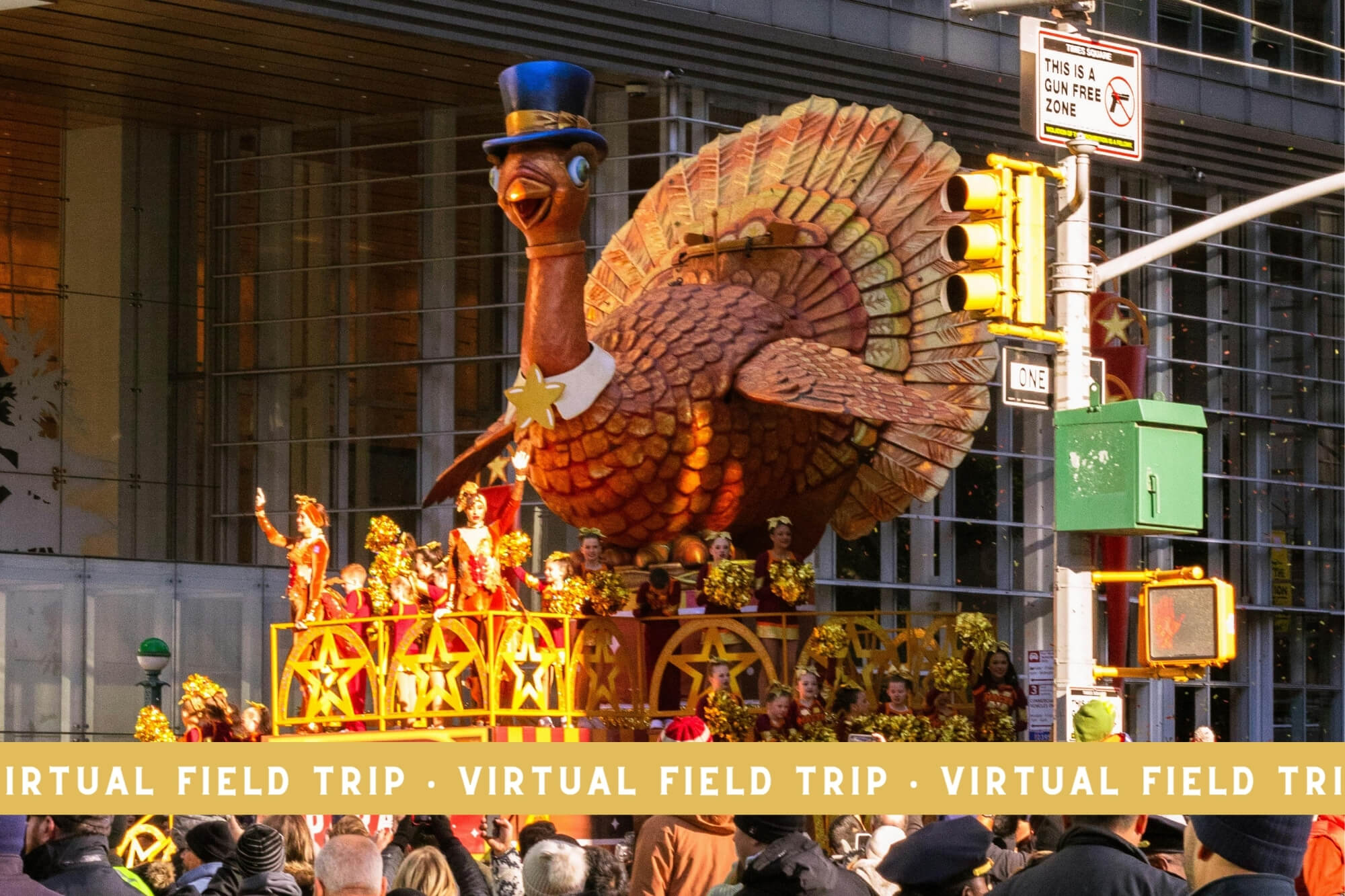 Thanksgiving Virtual Field Trip & Craft: Thanksgiving Parade Adventure! - WonderWell Learning