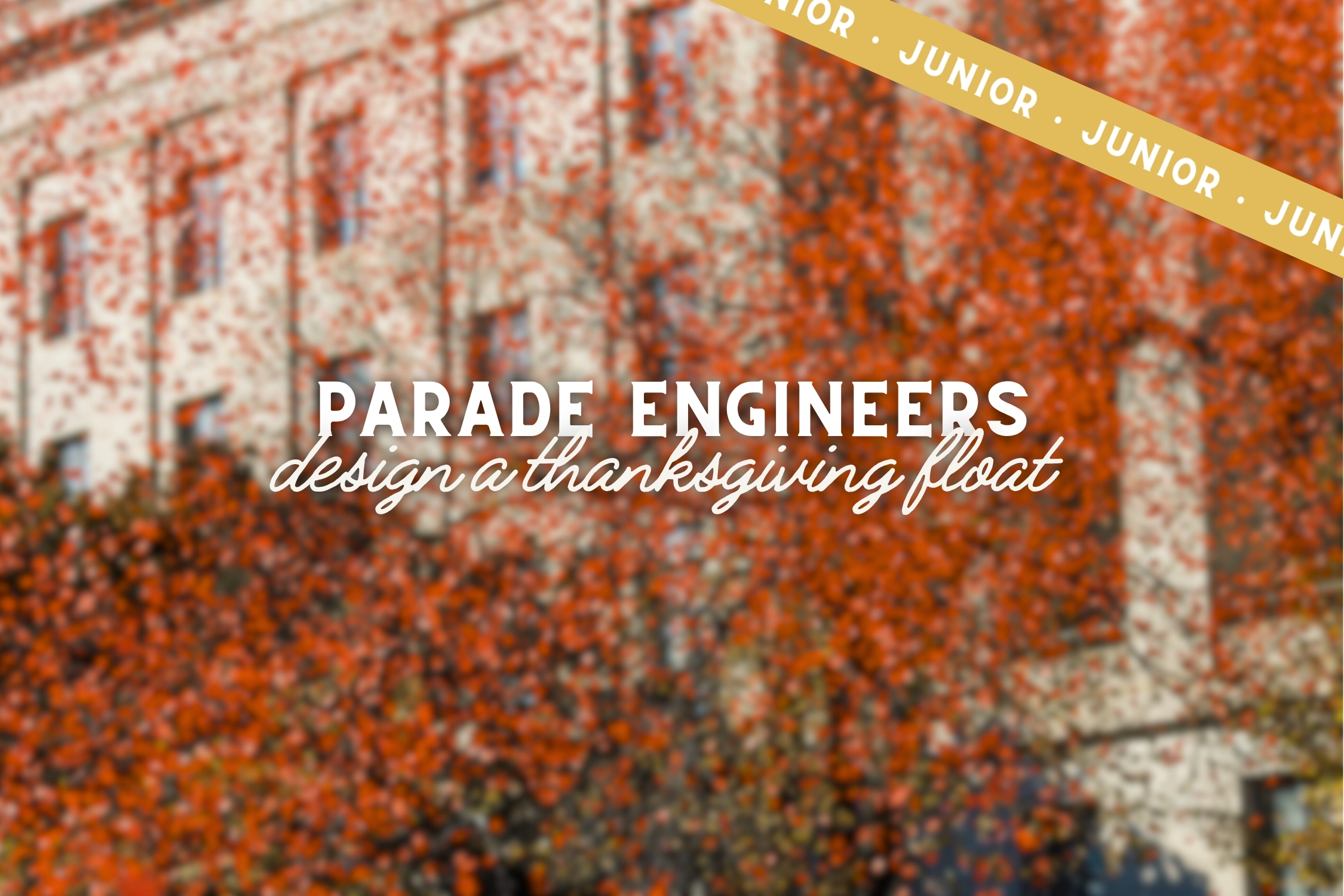 Parade Engineers Jr.: Design a Thanksgiving Float - WonderWell Learning