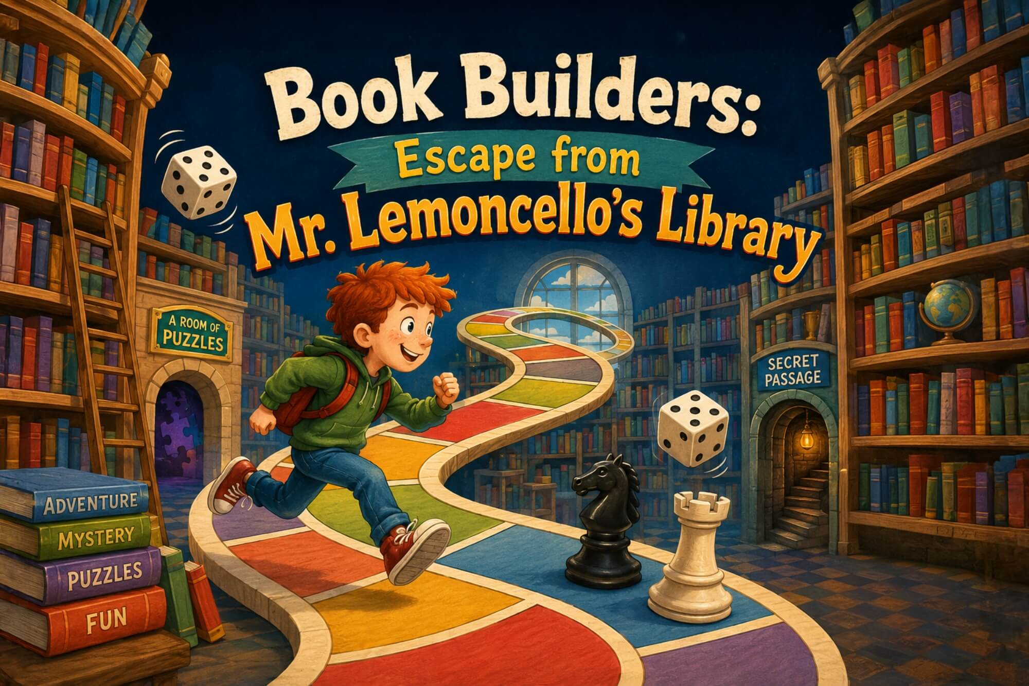 Book Builders: Escape from Mr. Lemoncello's Library - WonderWell Learning