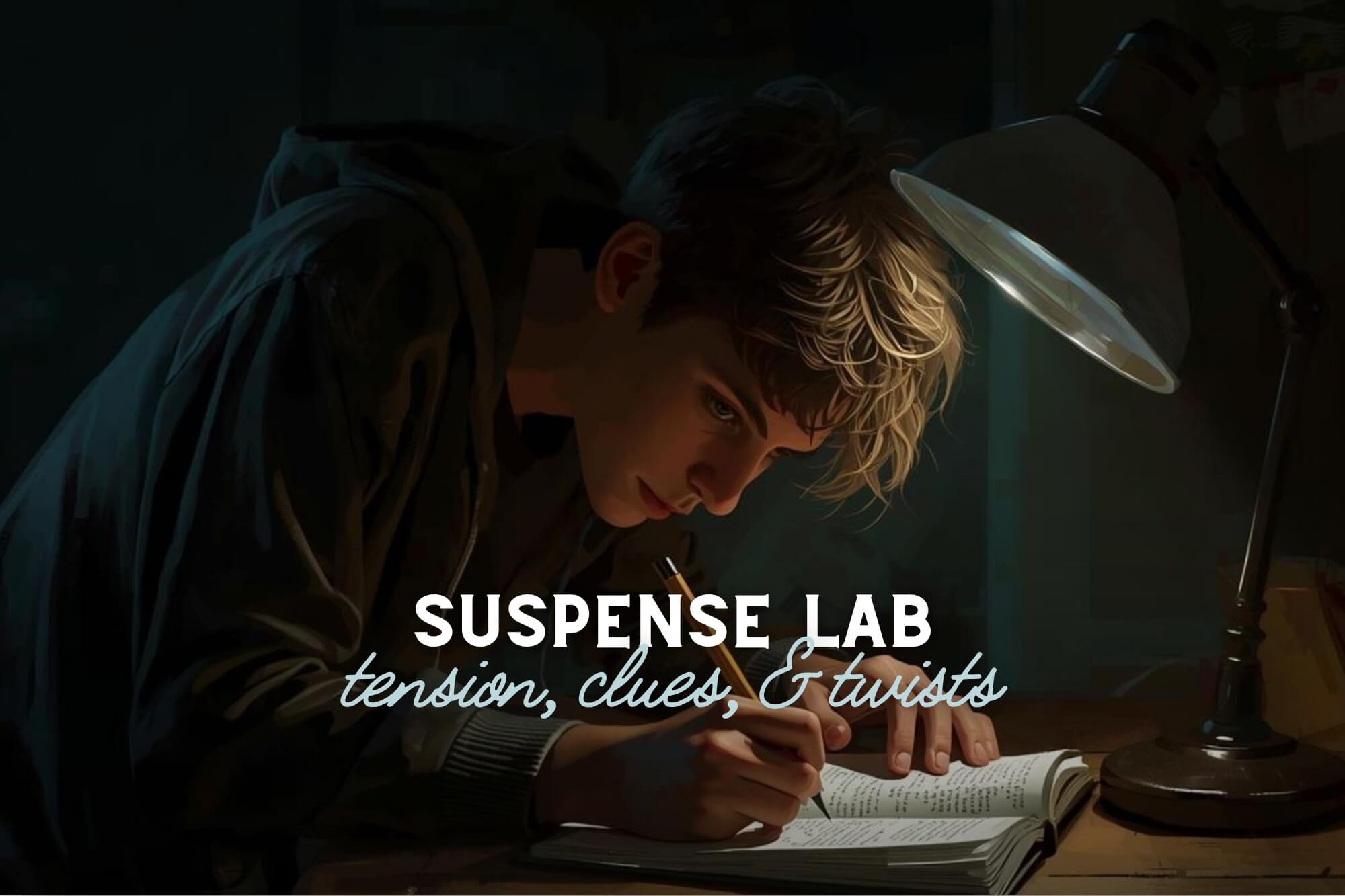 Suspense Lab: Tension, Clues & Twists - WonderWell Learning