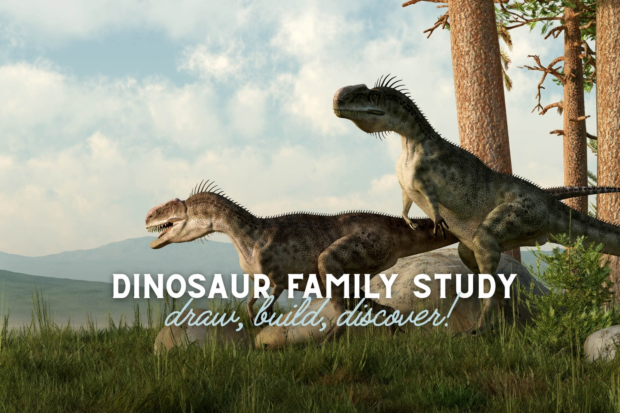 Draw, Build, and Discover! Dinosaurs - WonderWell Learning