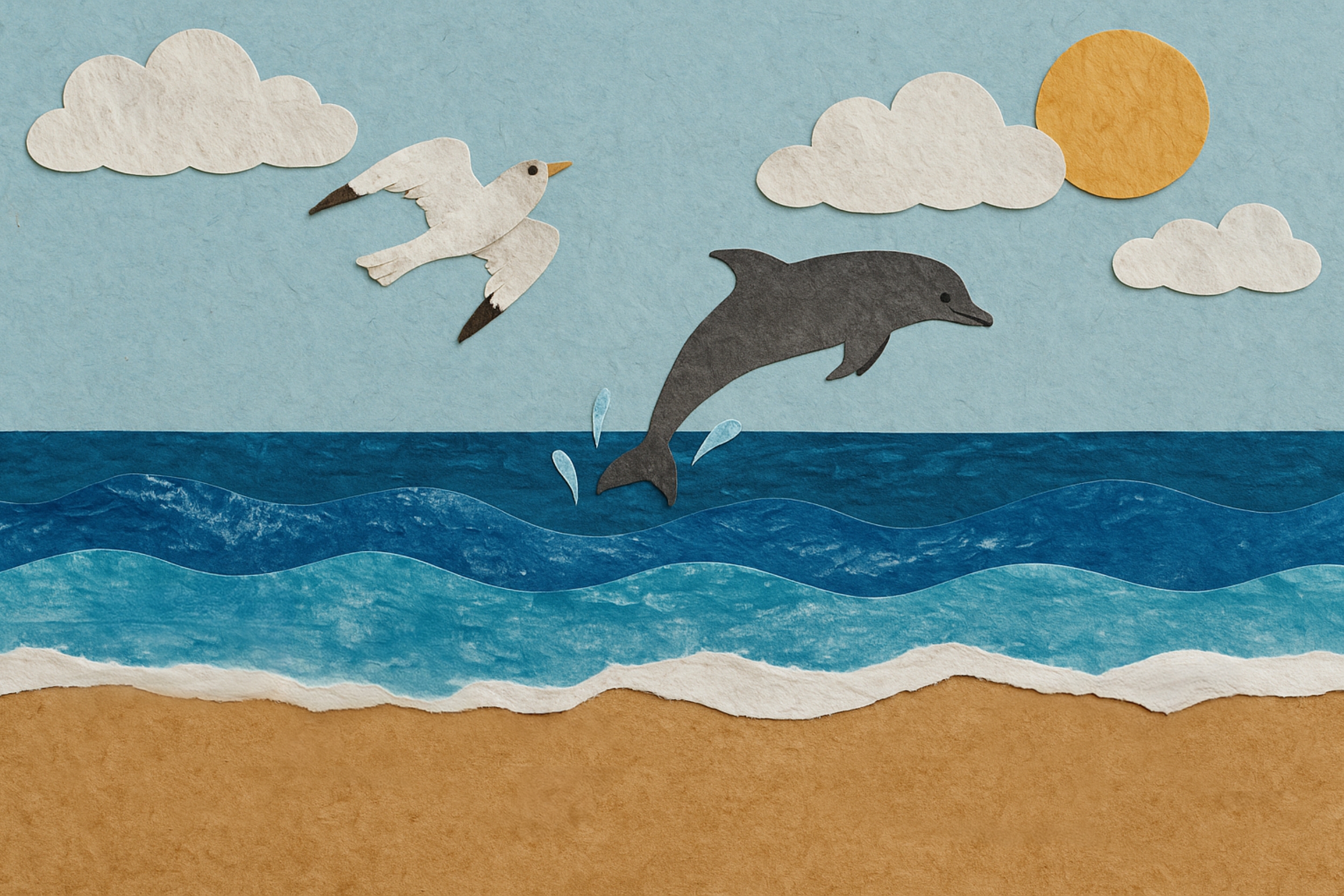 Paper Collage Artwork Club
