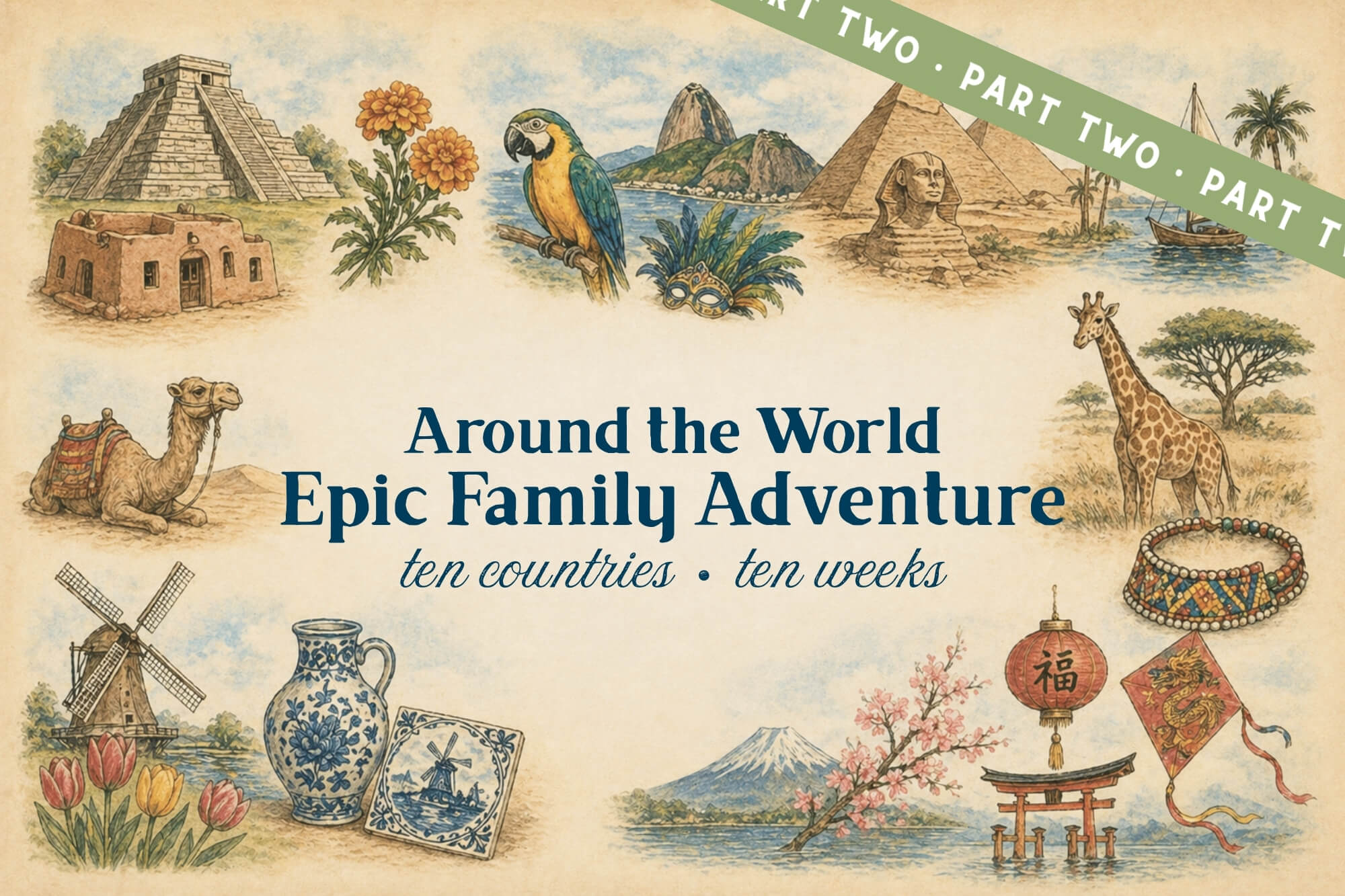 Around The World Epic Family Adventure (Part 2)