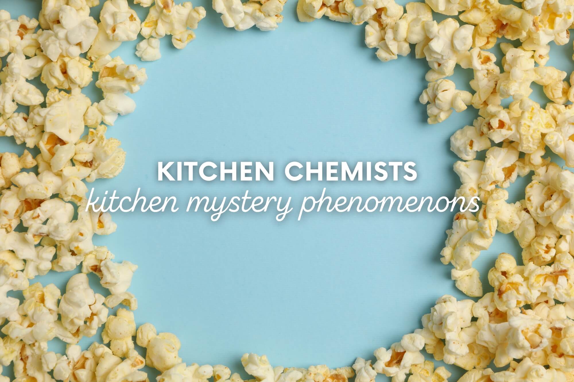 Kitchen Chemists: Kitchen Mystery Phenomenons  - WonderWell Learning