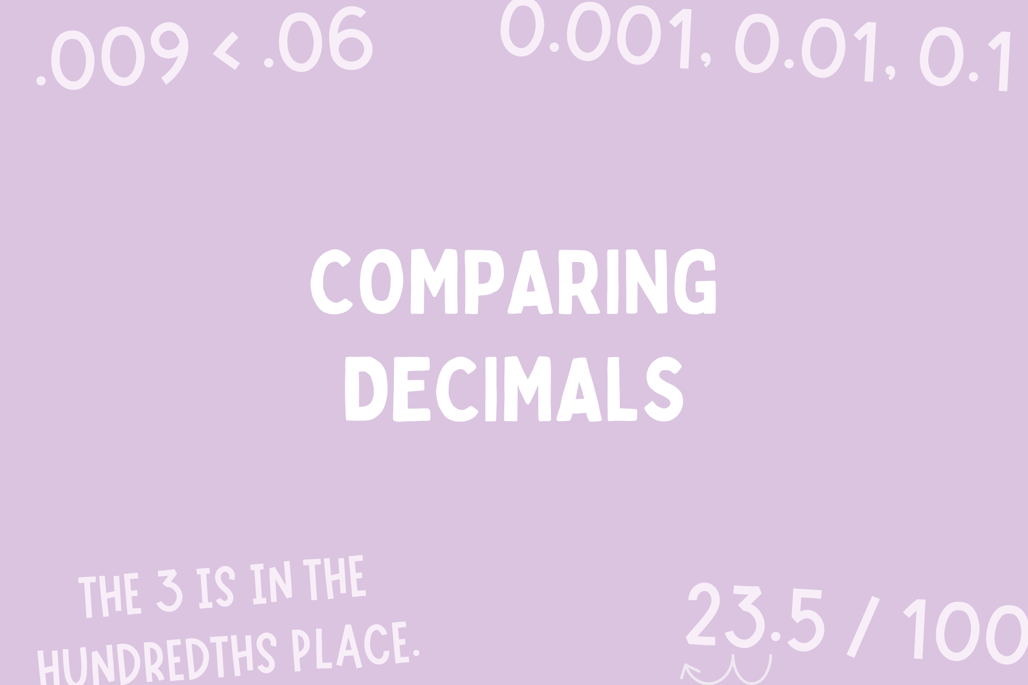 MBIMS 11: Comparing Decimals