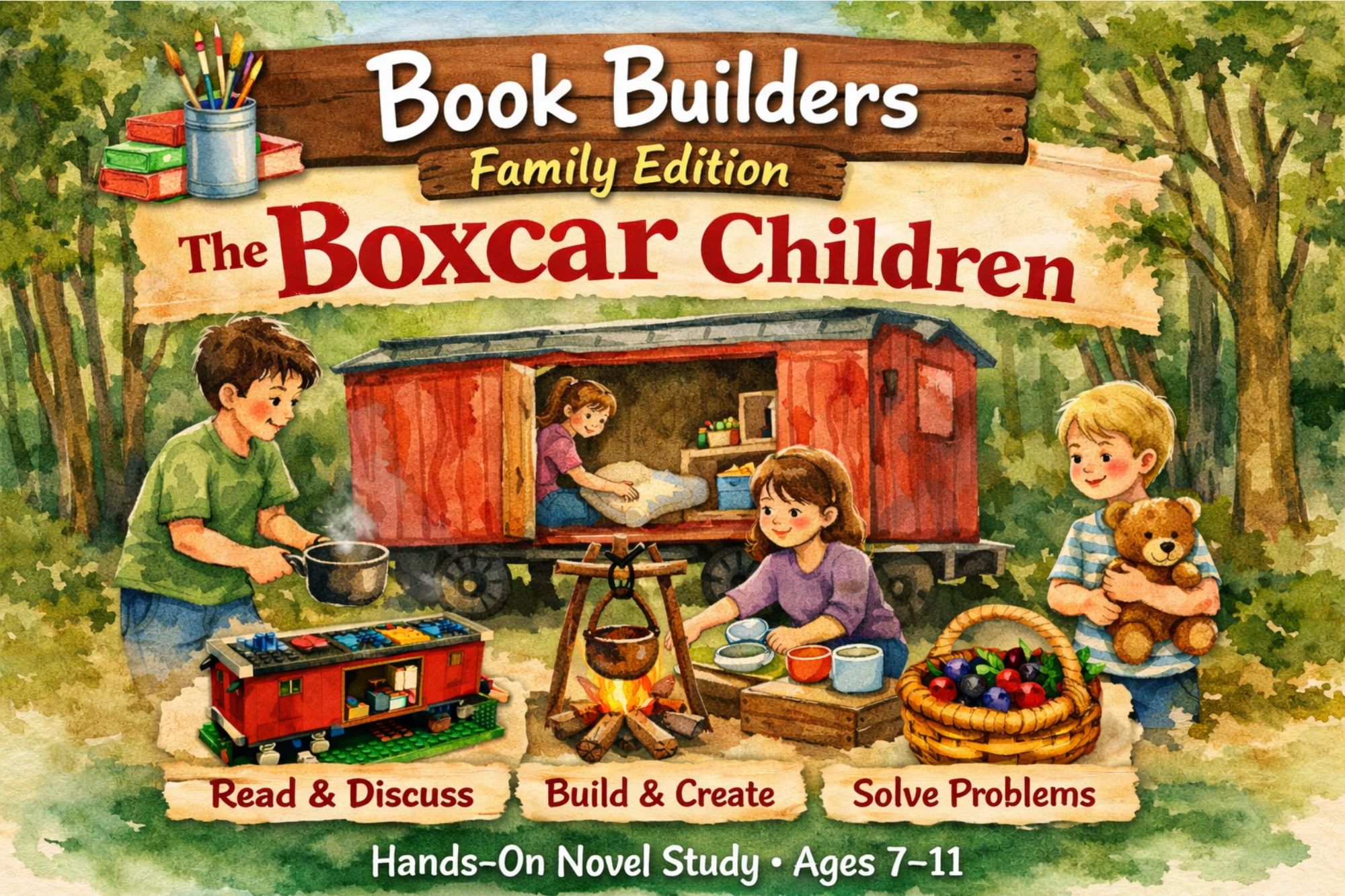 Book Builders Family Edition: Boxcar Children 