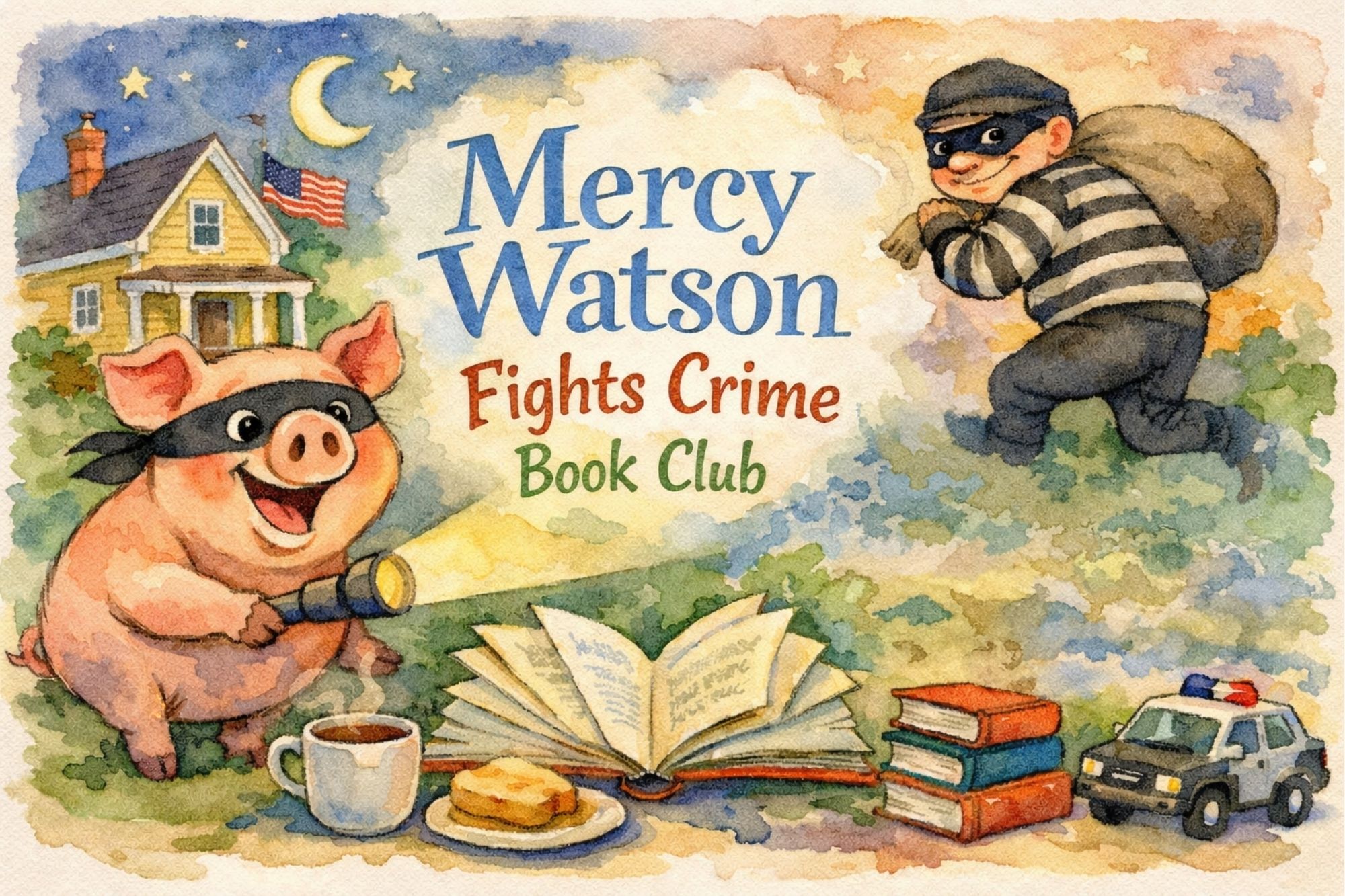 My First Book Club: Mercy Watson Fights Crime  - WonderWell Learning