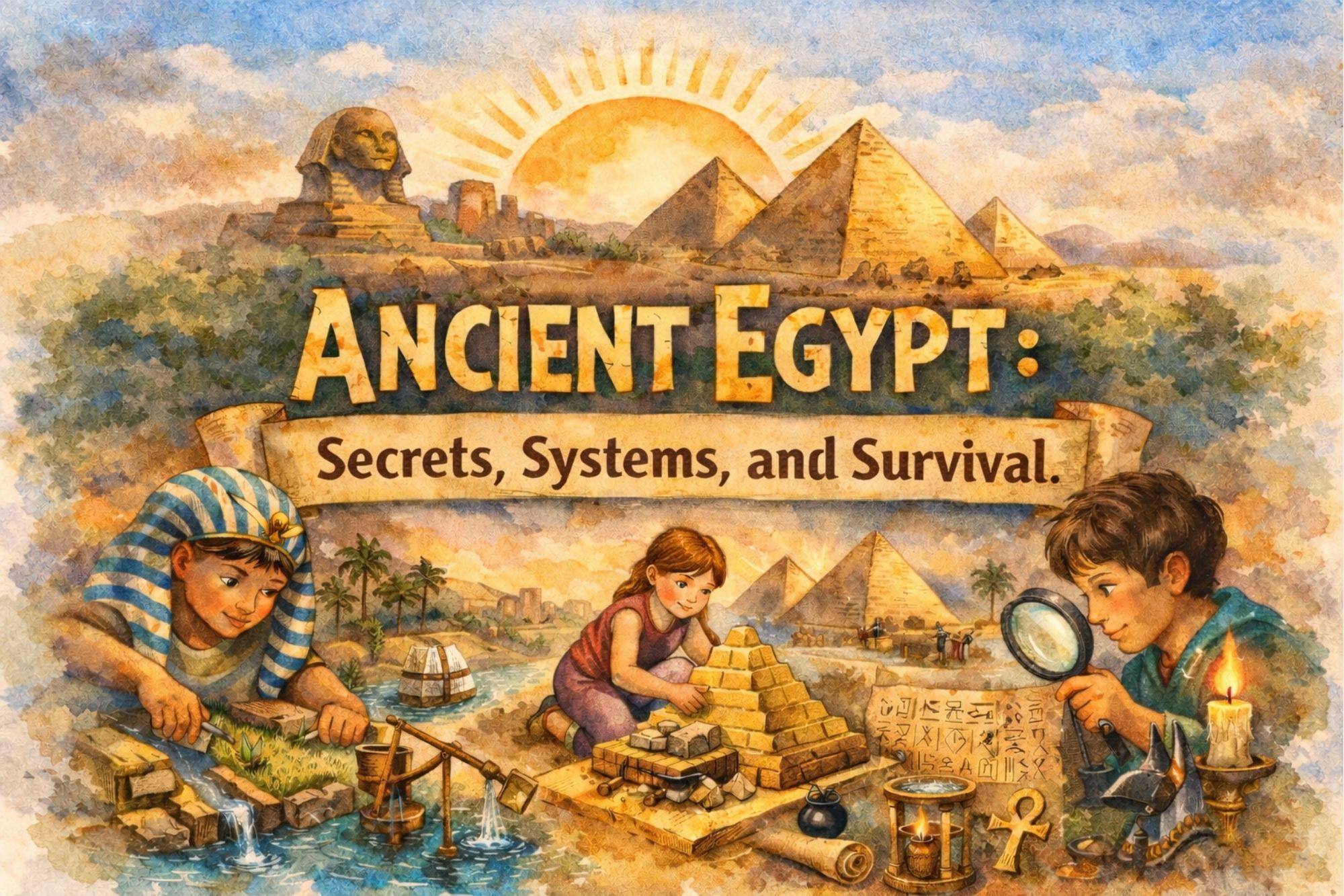 Ancient Egypt: Secrets, Systems & Survival - WonderWell Learning