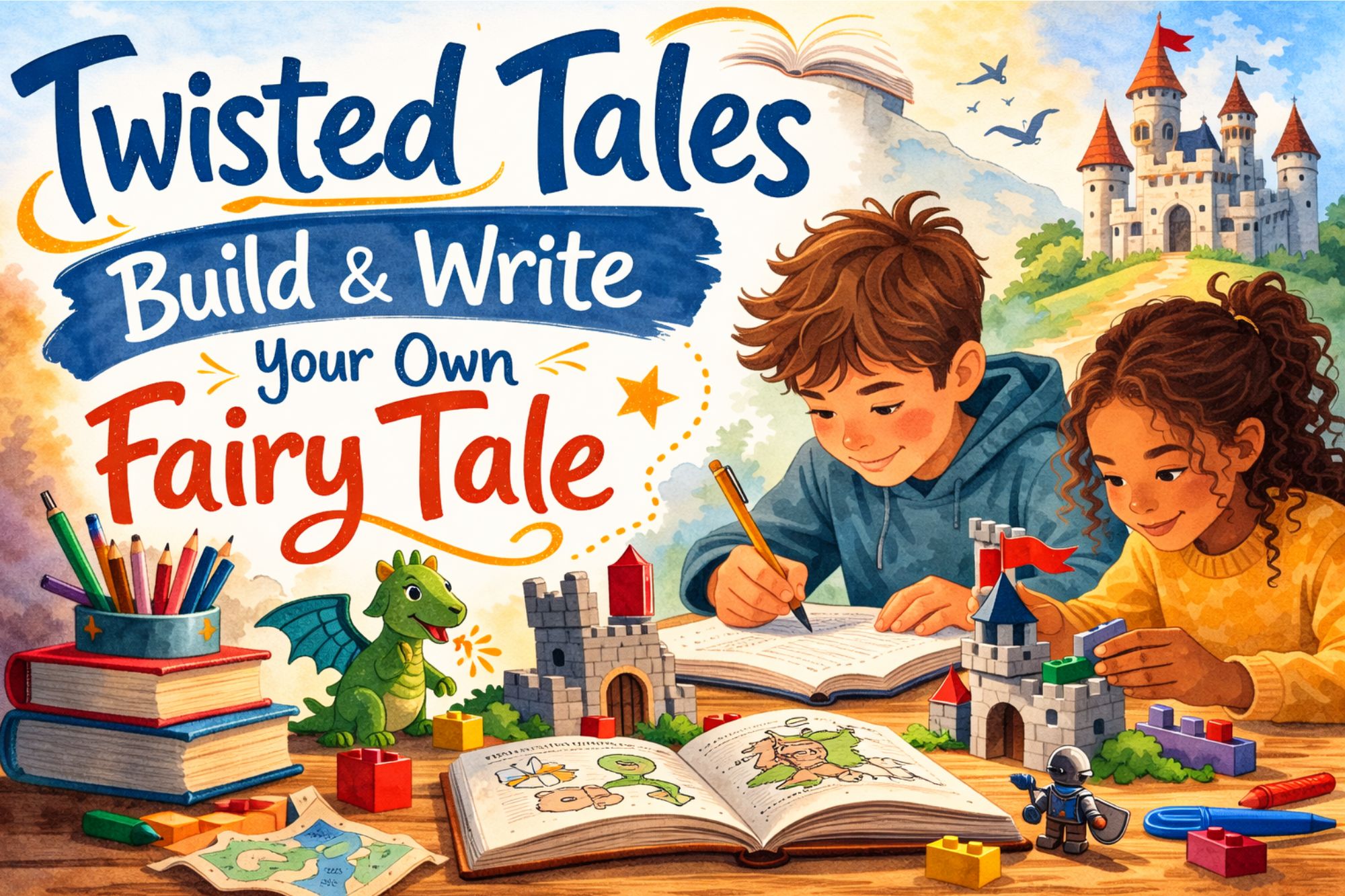 Twisted Tales: Build & Write Your Own Fairy Tale - WonderWell Learning