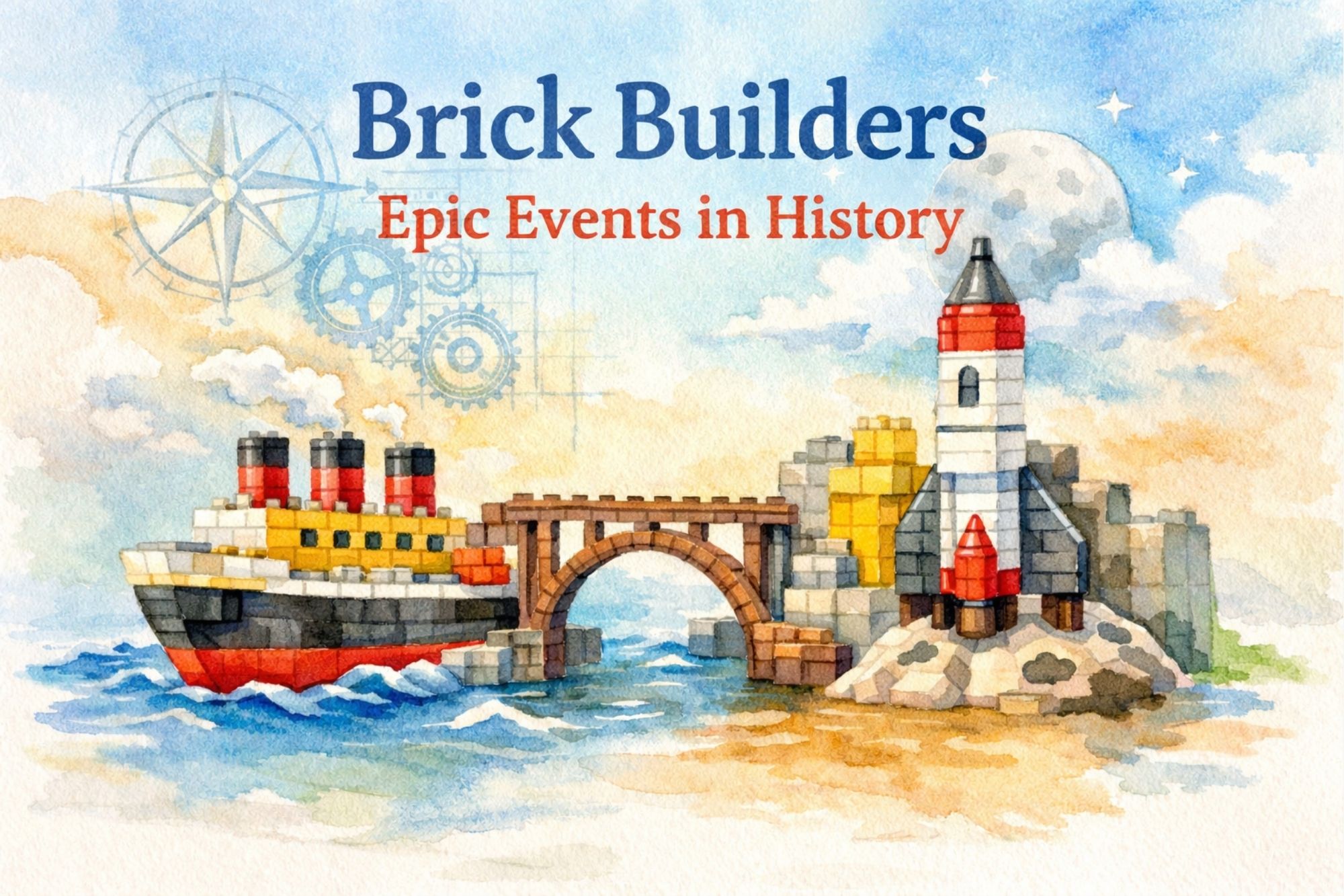 Brick Builders: Epic Events in History - WonderWell Learning