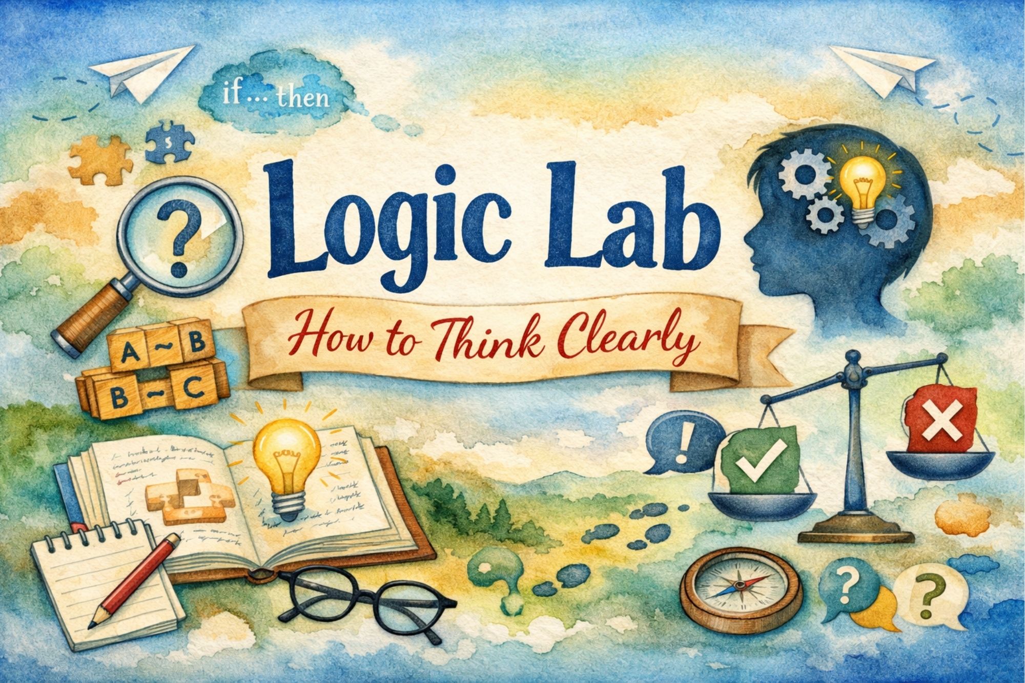 Logic Lab: Think Smarter, Solve Better - WonderWell Learning